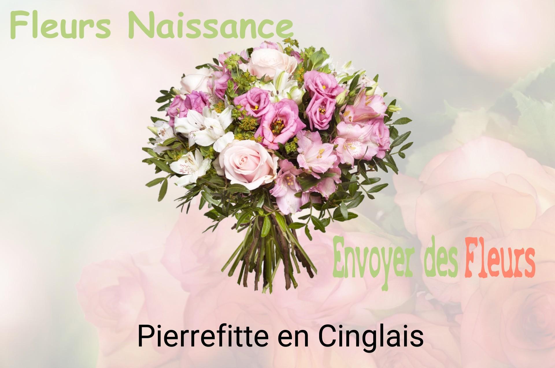 Bouquet de fleurs de naissance livré à Pierrefitte-en-Cinglais